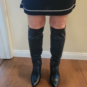 Vero Cuoio High heel leather boots